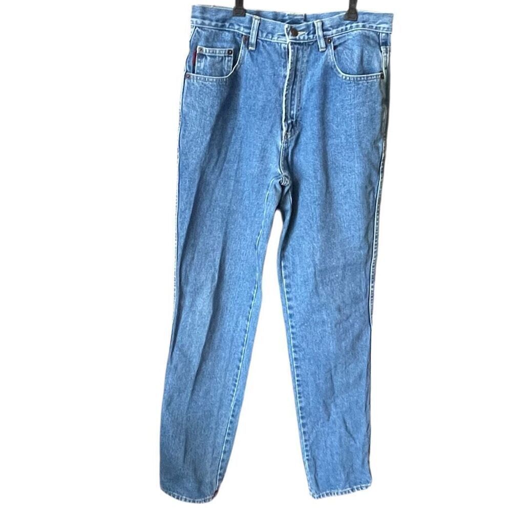 Vintage Bugle Boy size 32L high rise jeans.